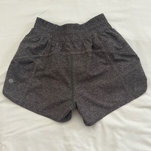 Grey 3.5” MR lululemon shorts